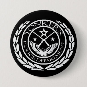 Yonkers PD 3" knäppas/emblem Knapp