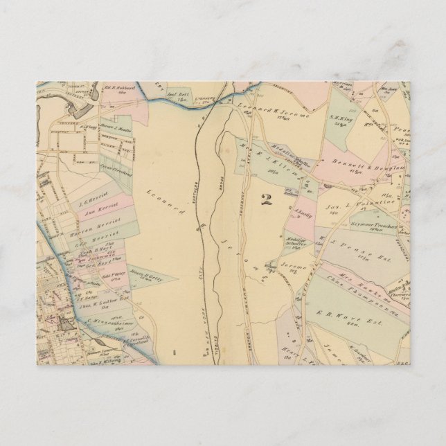 Yonkers wards 1-4, New York Vykort (Framsida)