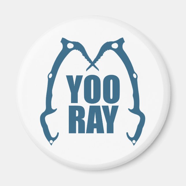 Yoo Ray (Ouray) Isklätting Magnet (Framsidan)