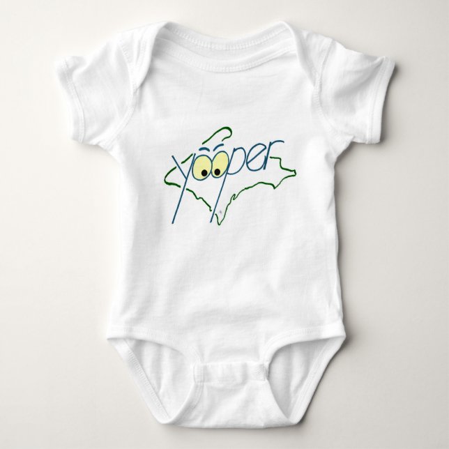 Yooper begynna ranka - Yooper pride T Shirt (Framsida)