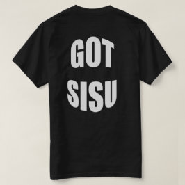 Yooper harSisu svart T-tröja Tröja