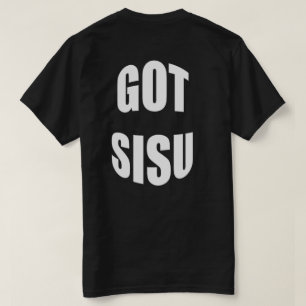 Yooper harSisu svart T-tröja Tröja