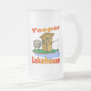 Yooper Lakehouse (skräddarsy den), Frostat Ölglas