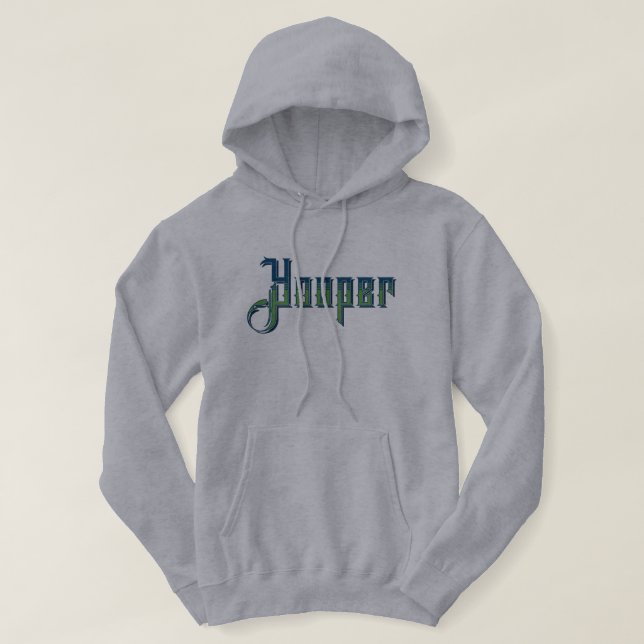 Yooper, övre Peninsulan Michigan Dialect Hoodie (Design framsida)