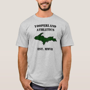 Yooperland friidrott t-shirt