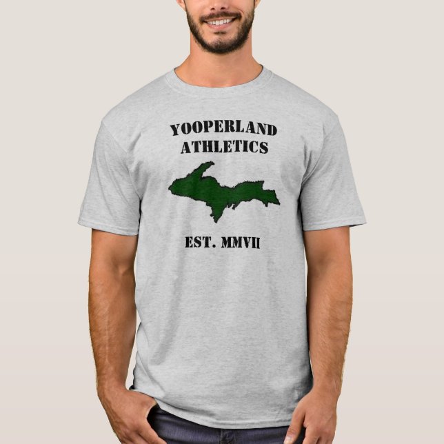 Yooperland friidrott t-shirt (Framsida)