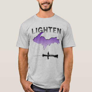 yooperskjortan gör ljusare upp t shirt
