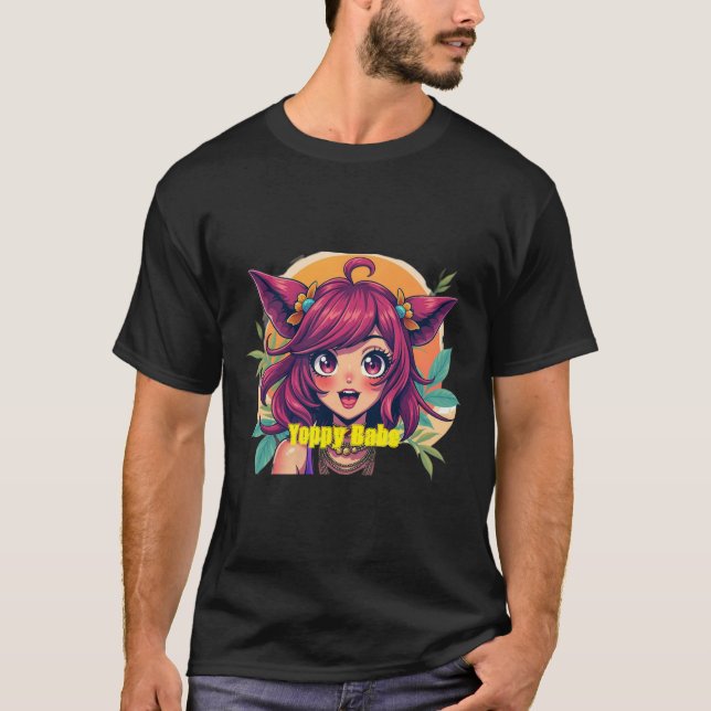 Yoppy Babe T Shirt (Framsida)