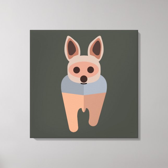 Yor-Ki Clupkitz Canvastryck (Framsida)