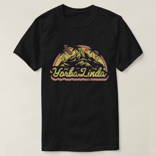 Yorba Linda, Kalifornien T-Shirt (Design framsida)