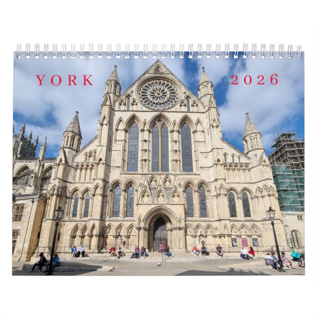 York 2026-kalender kalender (Omslag)