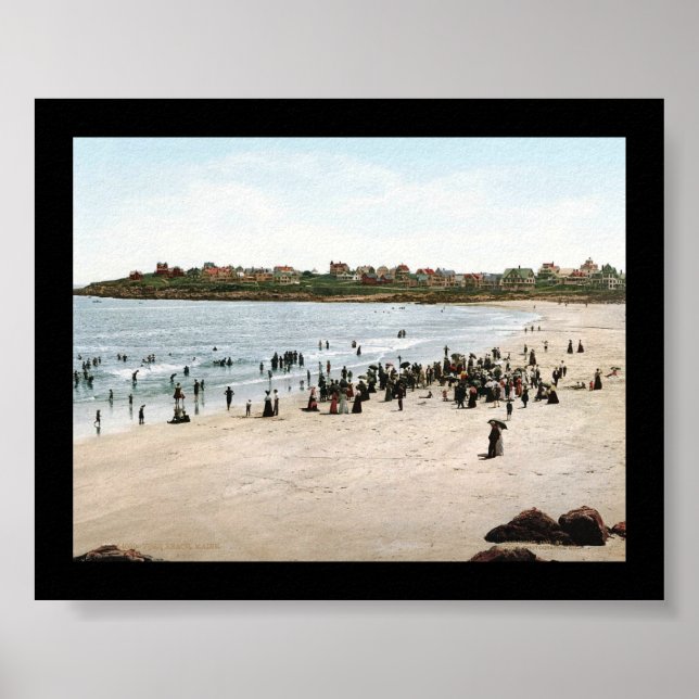 York Beach, Maine 1901 Poster (Framsidan)