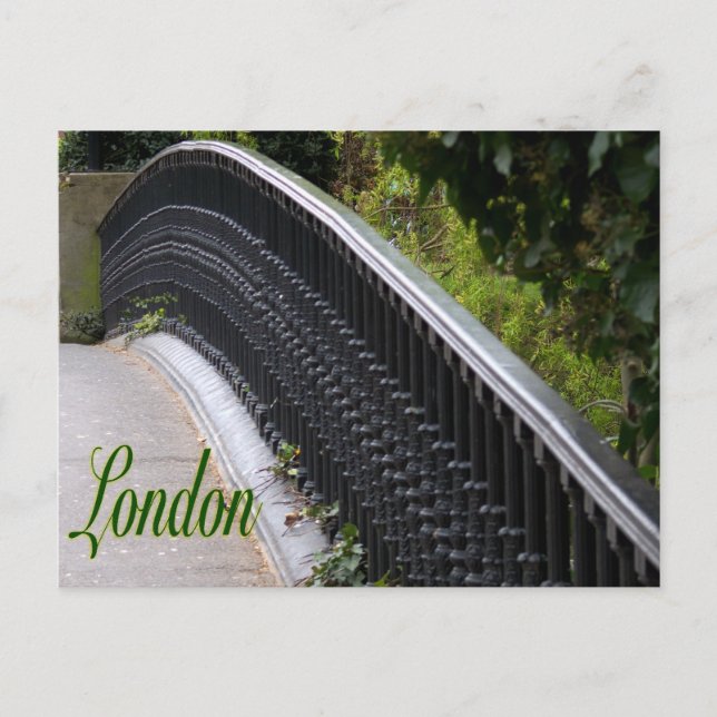 York Bridge-London-England Vykort (Framsida)