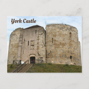 York Castle, England, Förenade kungariket Vykort