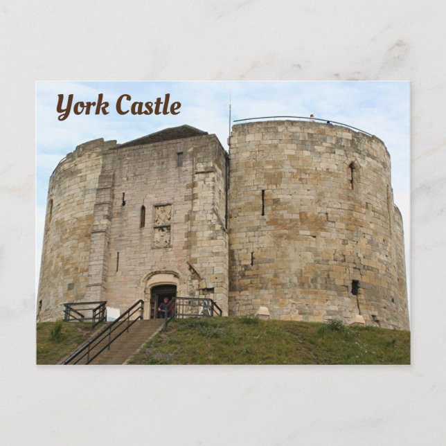 York Castle, England, Förenade kungariket Vykort (Framsida)