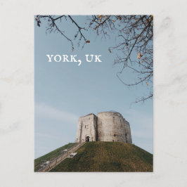 York Castle UK Postcard Yorkshire Castle Museum Vykort