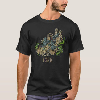 York City England UK souvenir för manar kvinnor T Shirt
