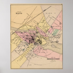 York County Maine Poster