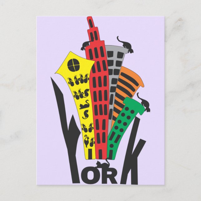 York ett vykort (Framsida)