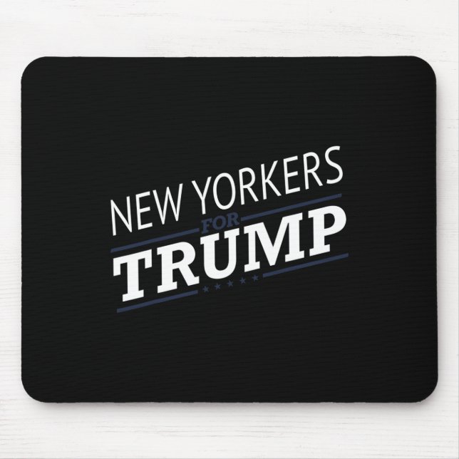 York för trumfkort 2024 - andra presidentvalet musmatta (Framsidan)