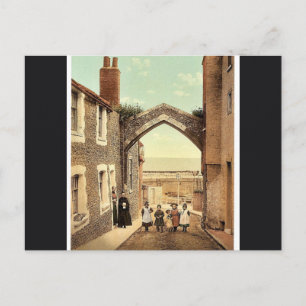 York Grind, Broadshop, England Classic Photochrom Vykort