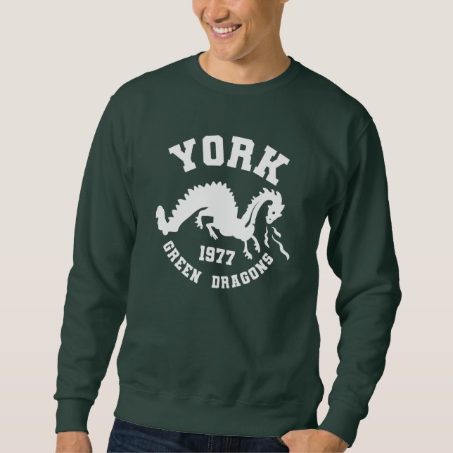 York Grönt Dragons 1977 Sweatshirt - Grönt (Framsida)
