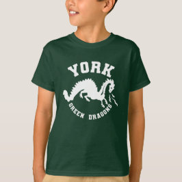 York Grönt Dragons Barn T-Shirt - Grönt