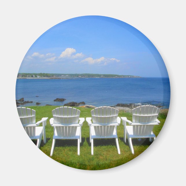 York Harbor View Magnet (Framsidan)