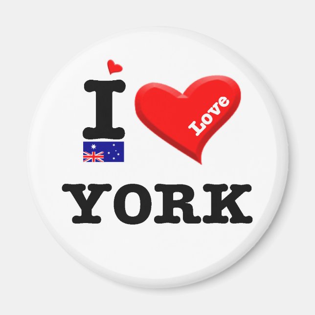 YORK - I Kärlek Magnet (Framsidan)