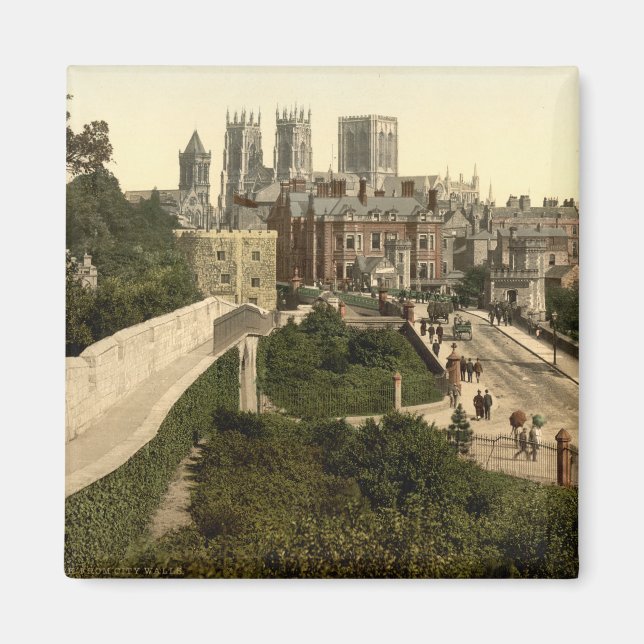 York I, Yorkshire, England Magnet (Framsidan)