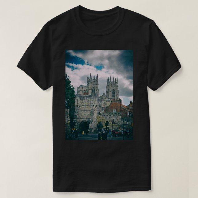 York Minster and Bootham Bar (1) T Shirt (Design framsida)