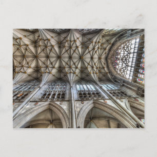 York Minster Cathedral Vykort