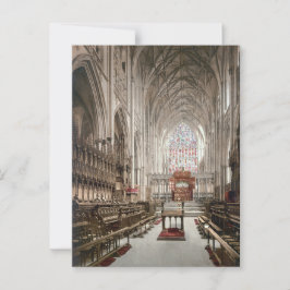 York Minster, England (1900) Vykort