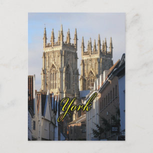 York Minster England Vykort