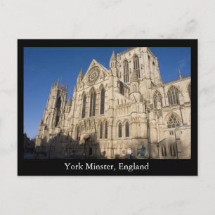 York Minster, England Vykort