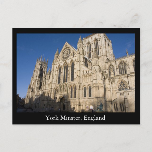 York Minster, England Vykort (Framsida)