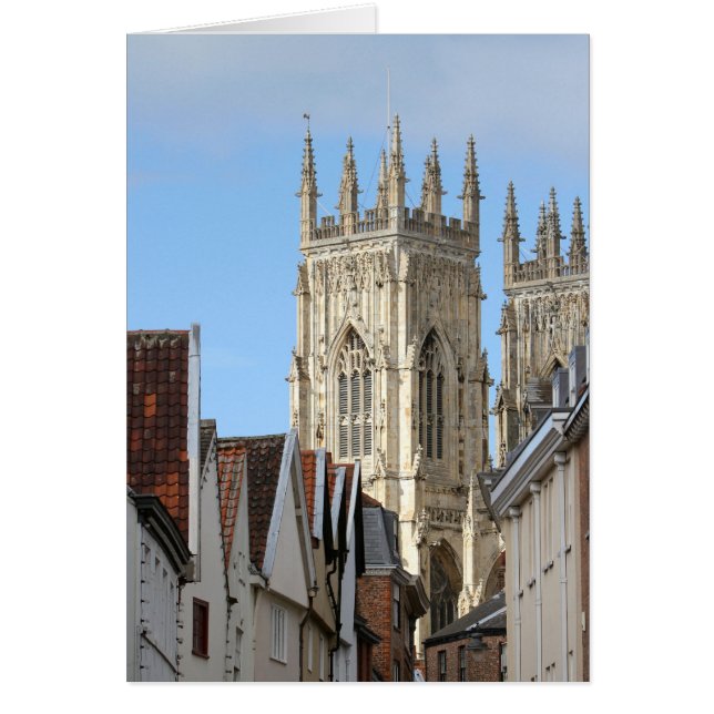 York Minster Hälsningskort (Framsidan)
