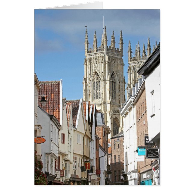 York Minster Hälsningskort (Framsidan)