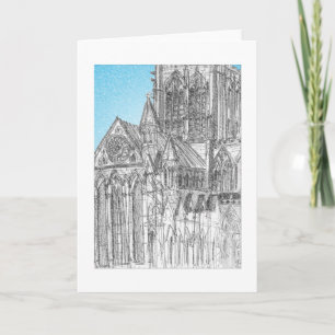 York Minster-julkort Helgkort