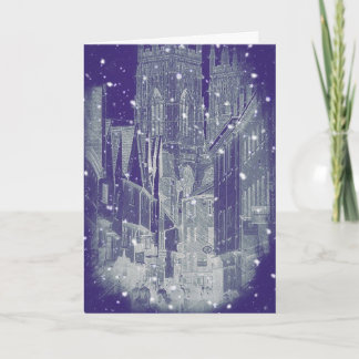 York Minster-julkort Helgkort