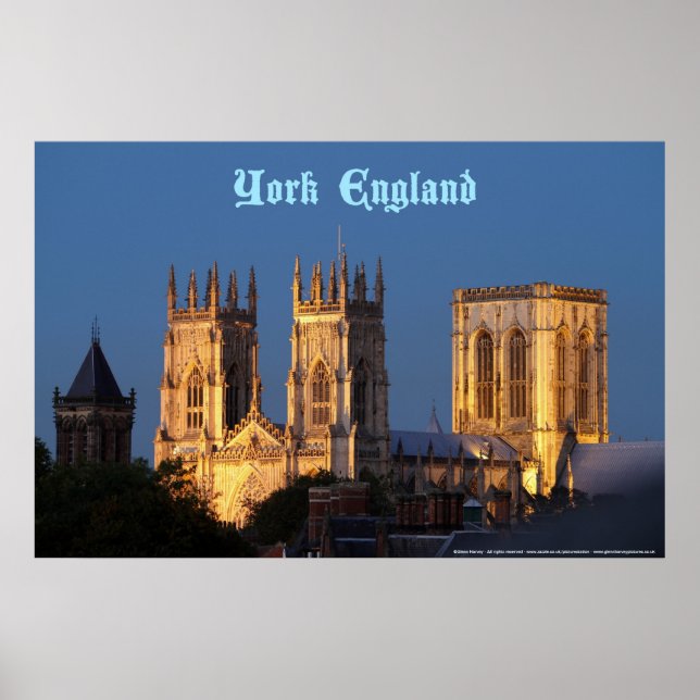 York Minster Poster (Framsidan)