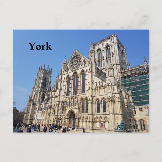 York Minster Vykort (Framsida)