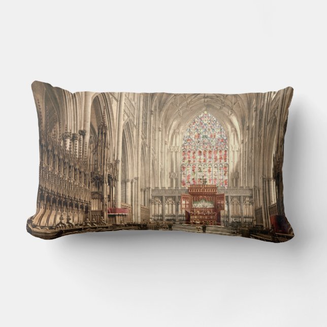 York Minster, York, Yorkshire, England Lumbarkudde (Framsida)