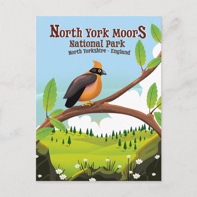 York Moors National Park Vykort (Framsida)
