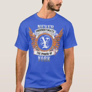 York Namn Shirt underskattar aldrig kraften hos Y T