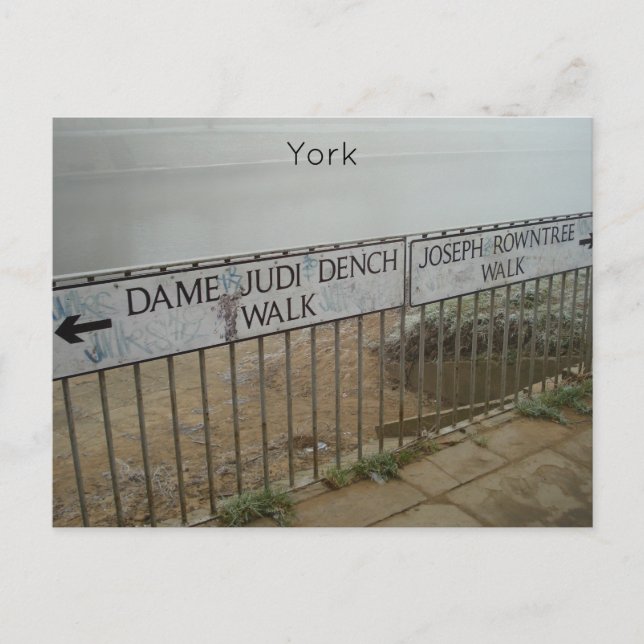 York Promenader Vykort (Framsida)