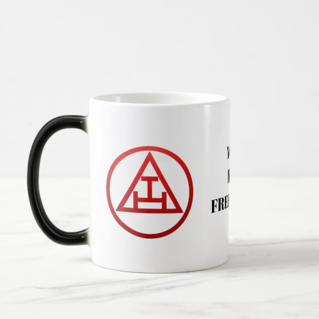 York Rite Masonic Logo  Magisk Mugg (Vänster)