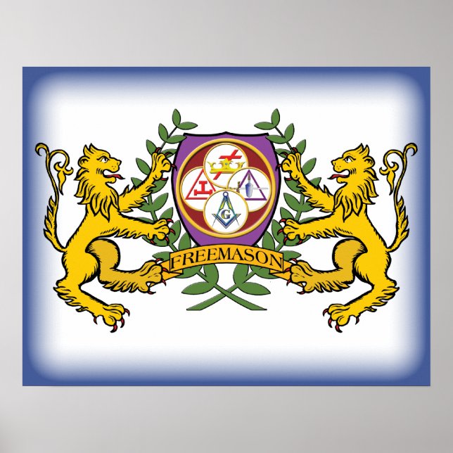 York Rite Masons Poster (Framsidan)