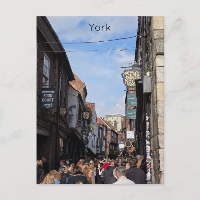 York Shambles Vykort (Framsida)