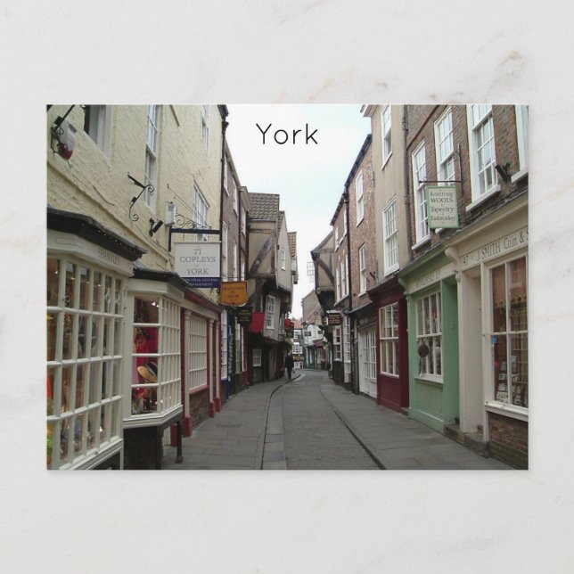 York Shambles Vykort (Framsida)